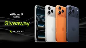 Brand-new iPhone 2025 displayed as prize in giveaway