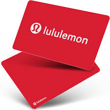 Giving a Lululemon gift card as a present in 2025